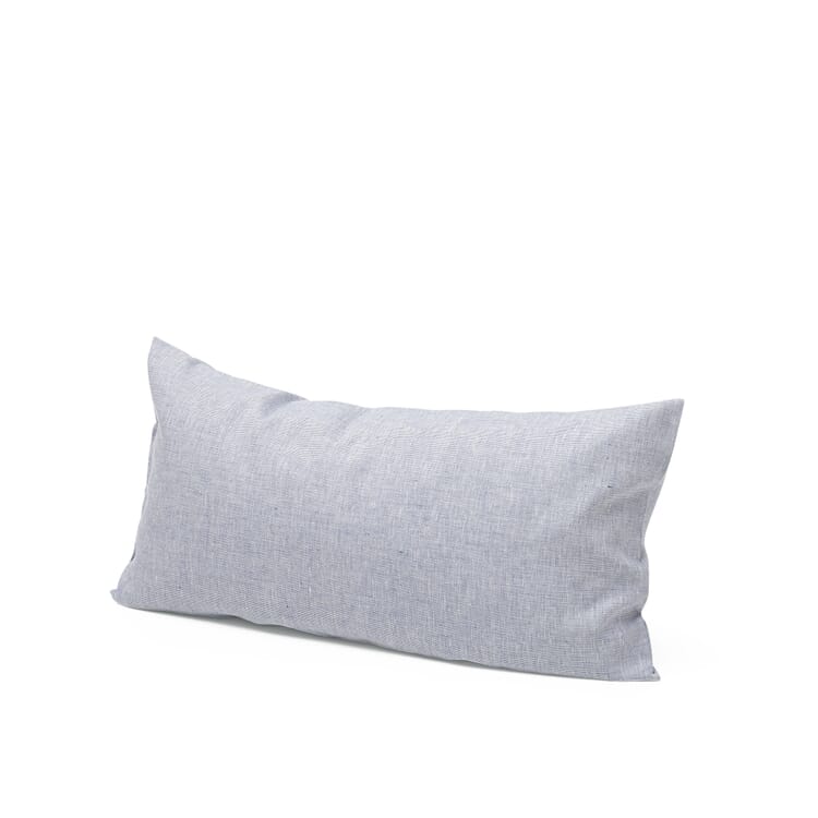 Pillowcase linen, Blue-White