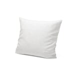 Pillow Case Made of Linen White-Blue 80 × 78 cm