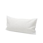 Pillowcase linen White-Blue 40 × 78 cm