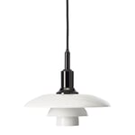 Louis Poulsen Pendelleuchte Opalglas PH 3/2 PVD