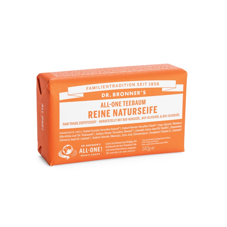 Dr. Bronner’s Seifen, Teebaumseife Manufactum