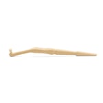 Toothbrush with Replaceable Head from Miswak Wood Beige