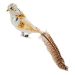 Lauscha glass pheasant traditional