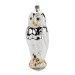 Lauscha glas ugle stor traditionel