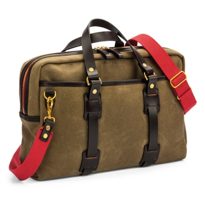 Croots Laptoptasche Vintage Dalby Canvas Laptop-Tasche Bei