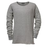 Seldom Herren-Strickshirt Blau-Natur