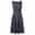 Cotton Dress with Polka Dots Blue-White