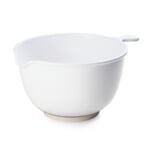 Mixing Bowl Made of Melamine Resin Extra-Wide Bowl White