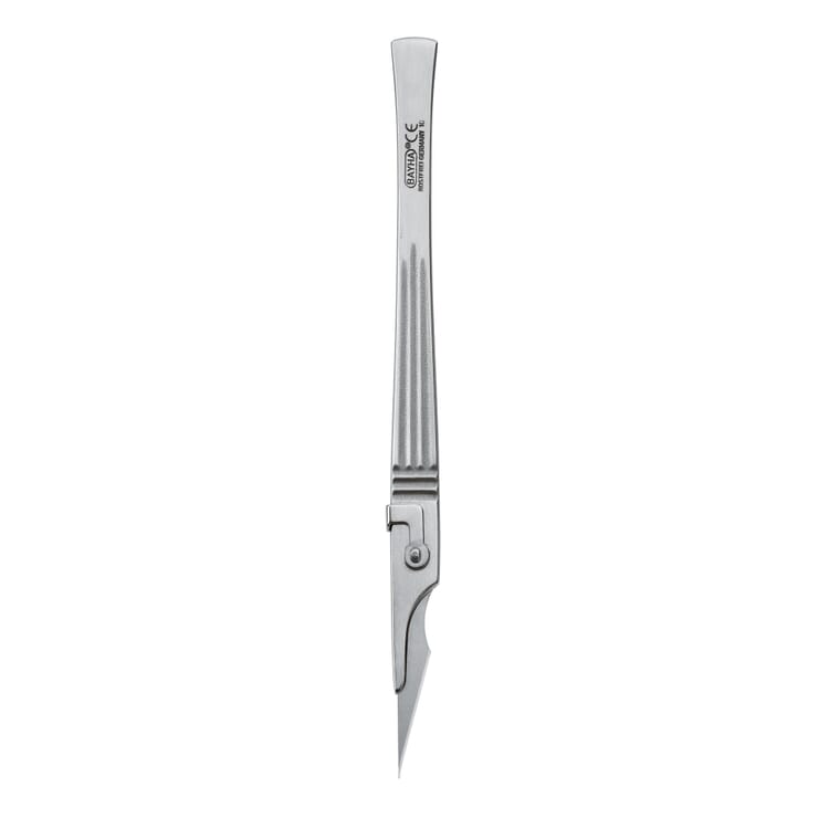 Manche de scalpel en acier inoxydable Manche long