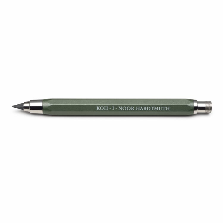 Portaminas metálico para minas de 5,6 mm", Verde