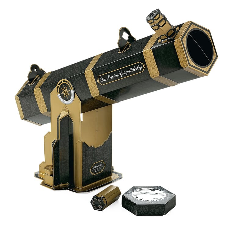 AstroMedia Kit télescope à miroir newtonien avec filtre solaire