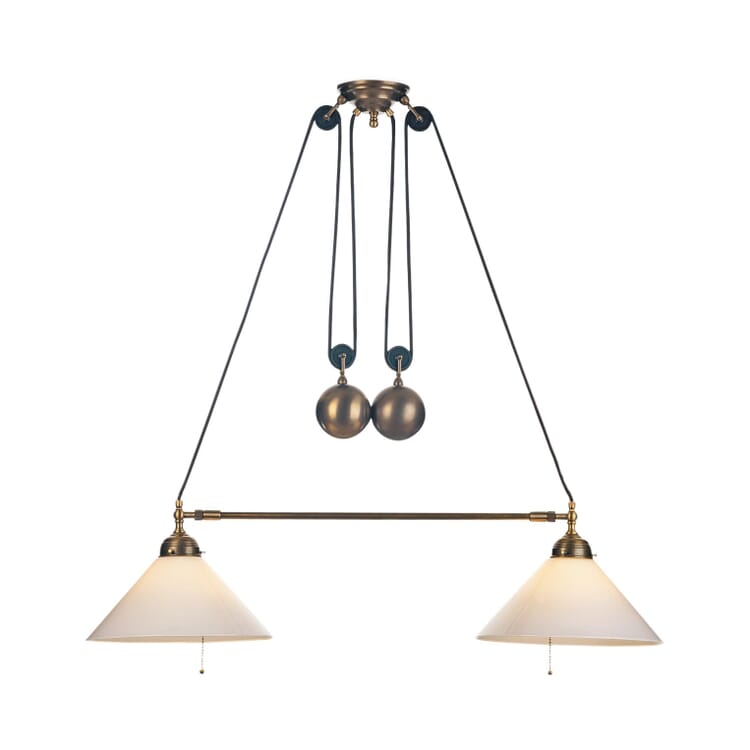 Dobbelt pull light messing variabel