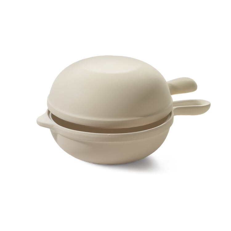 Pot de pommes de terre en terre cuite