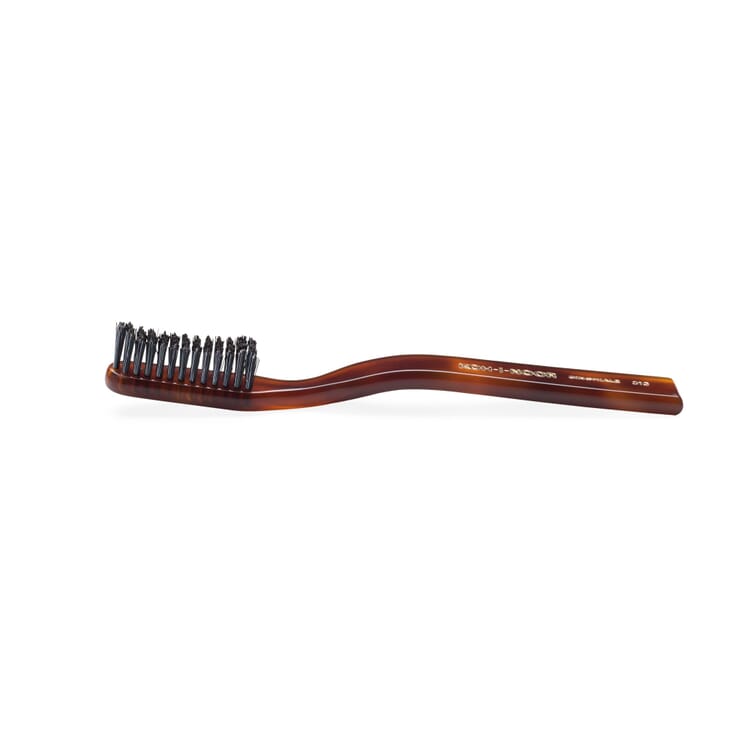 Cellulose Acetate Toothbrush, Hog Bristle Extra Strong