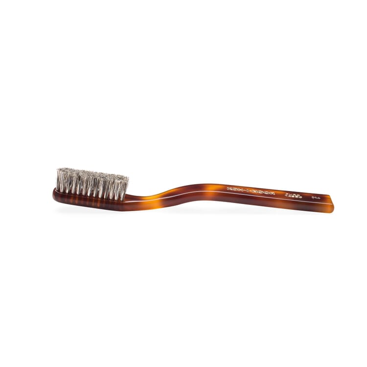 Cellulose Acetate Toothbrush, Badger Bristle Extra Soft