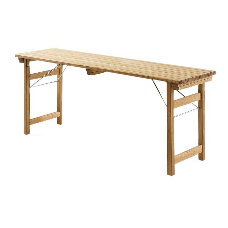 Table de brasserie en bois de robinier