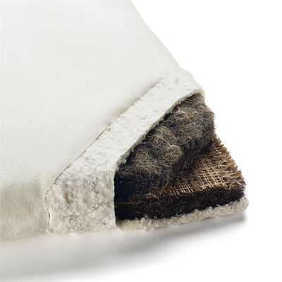 Pillow filling horsehair, 45 × 45 cm