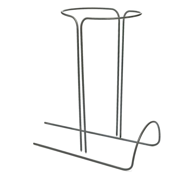 Support de plantes fil d'acier semi-circulaire