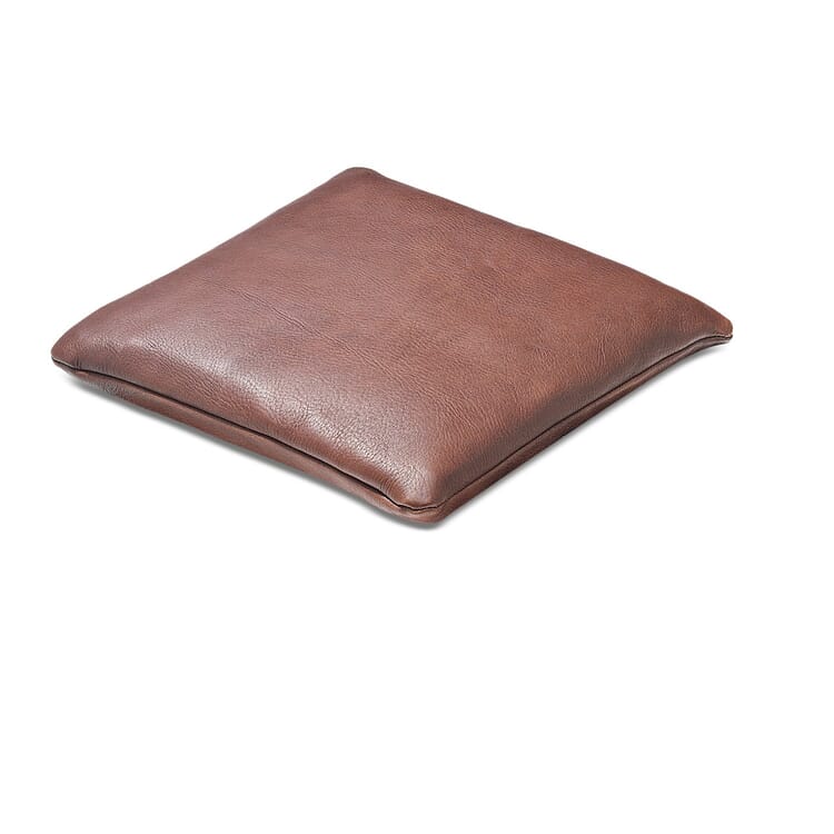 Housse de coussin en cuir d'élan