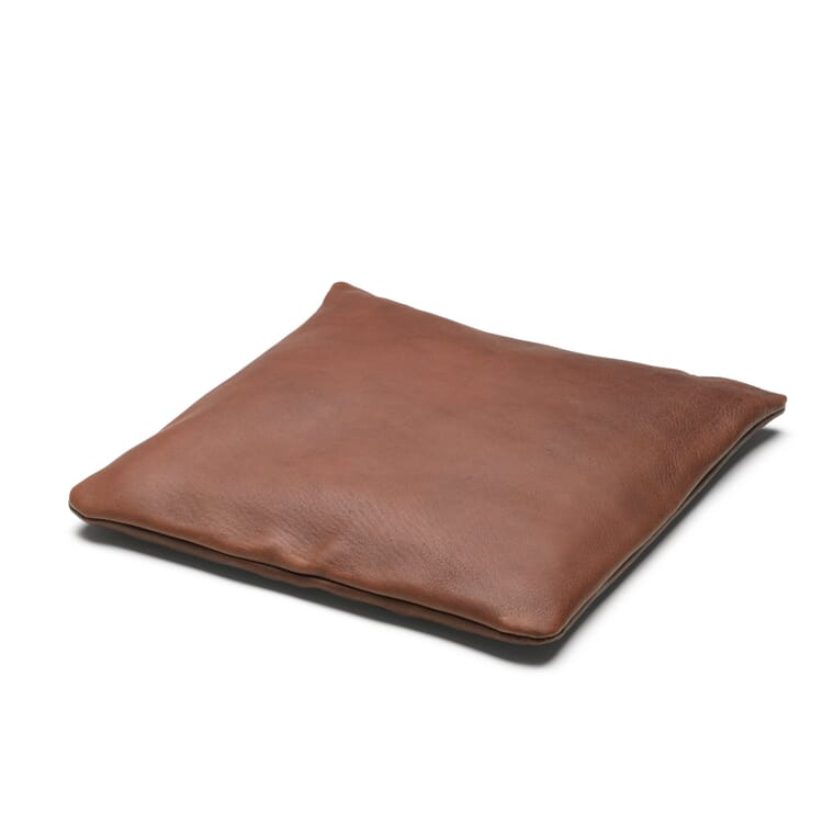 Cushion cover elk leather, 50 × 50 cm