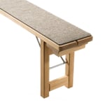 Seat Pad Made of New Wool Felt 178 × 23 × 0.5 cm