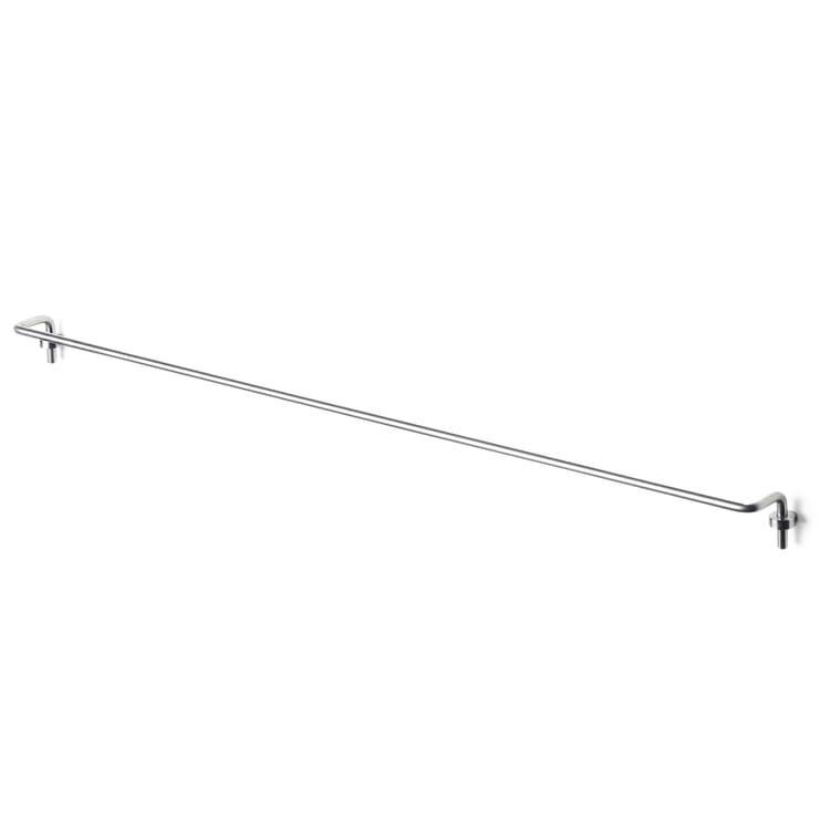 Barre porte-serviettes murale en acier inoxydable