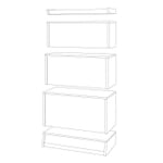 Cabinet Element 34 Door Wood Door Wood Panel