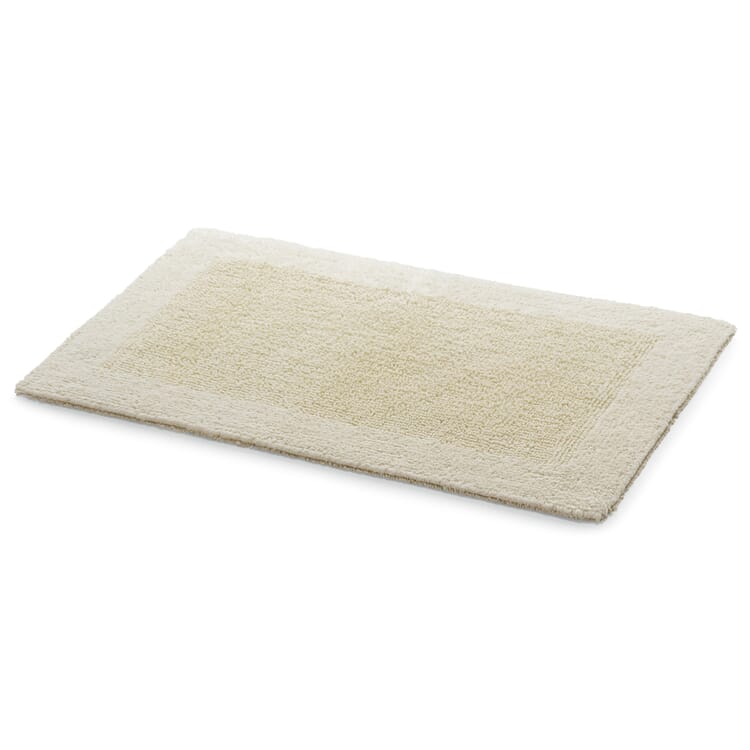 Bath mat double pile, Natural