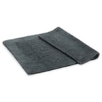 Bath mat double pile Anthracite 50 × 75 cm