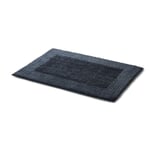 Bademåtte med dobbelt luv Anthracite 50 × 75 cm