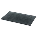 Alfombra de baño doble pelo Antracita 60 × 100 cm
