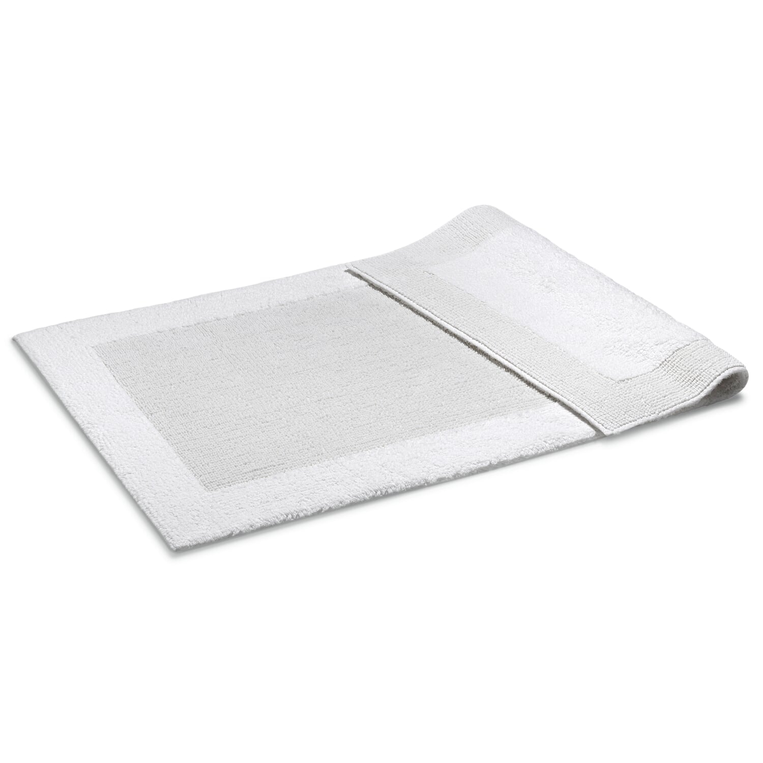 Bath mat double pile, Natural, 70 × 130 cm