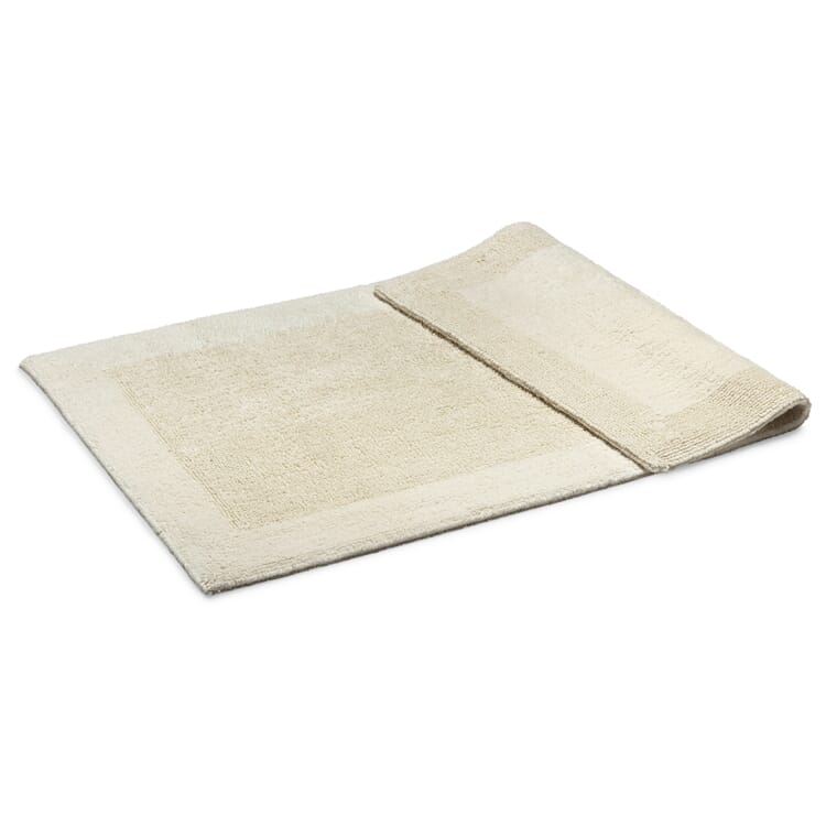 Tapis de bain double velours
