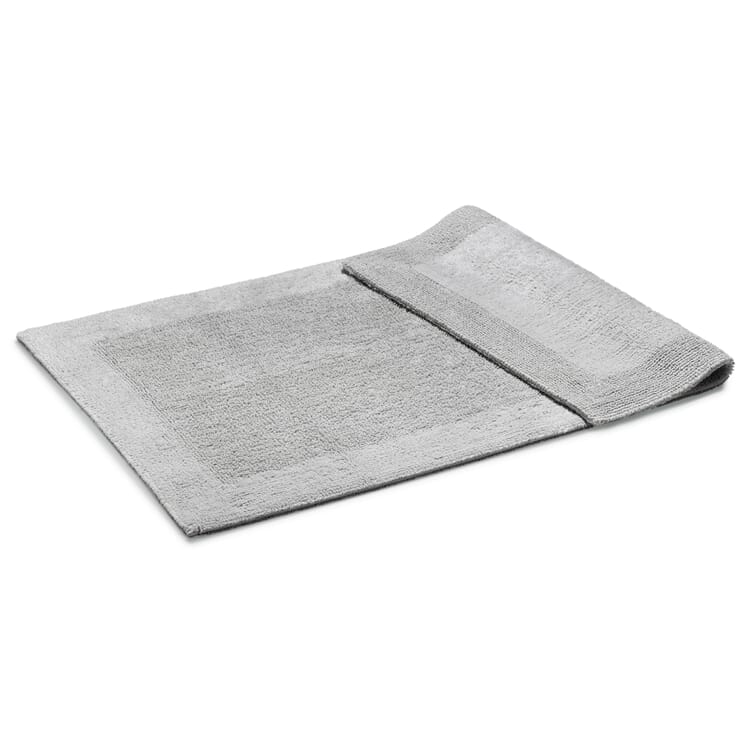Tappeto da bagno a doppio strato, Grigio chiaro