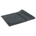 Bath mat double pile Anthracite 70 × 130 cm