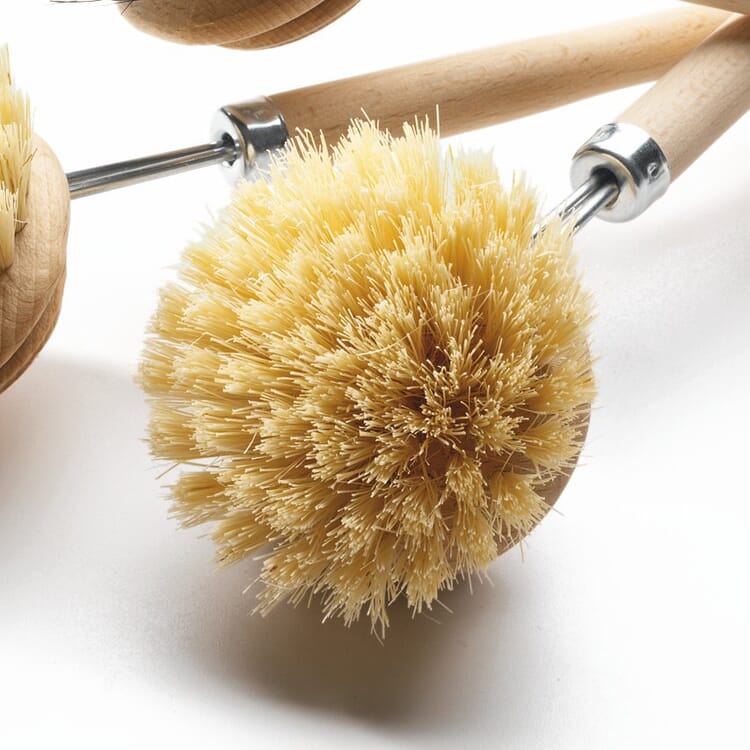 Udskiftningshoved i naturfiber, 3 stykker