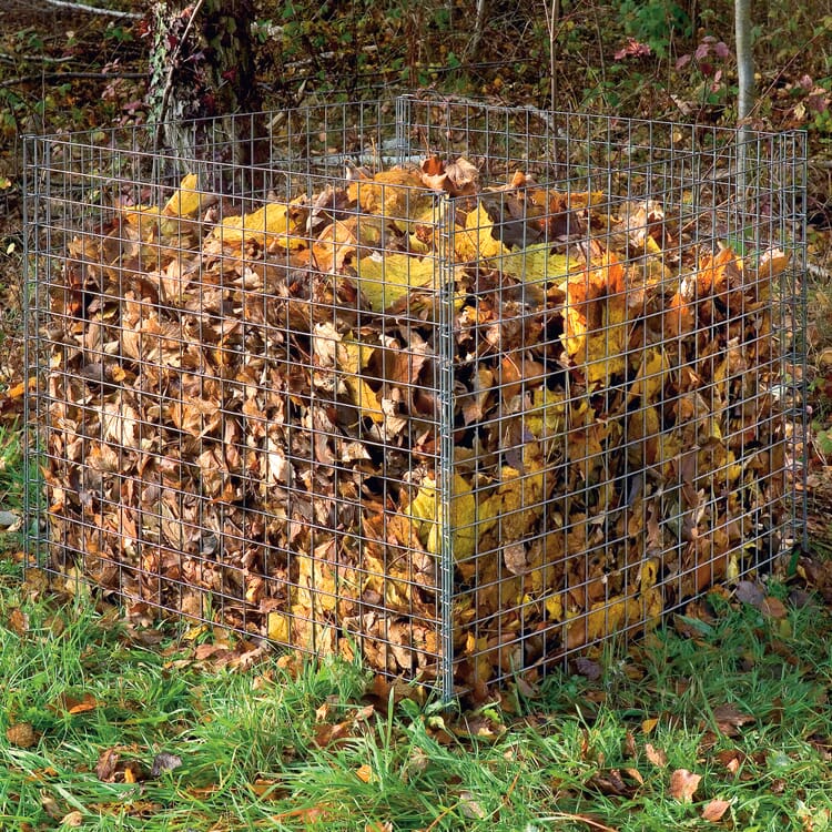 Leaf composter Galfan wire