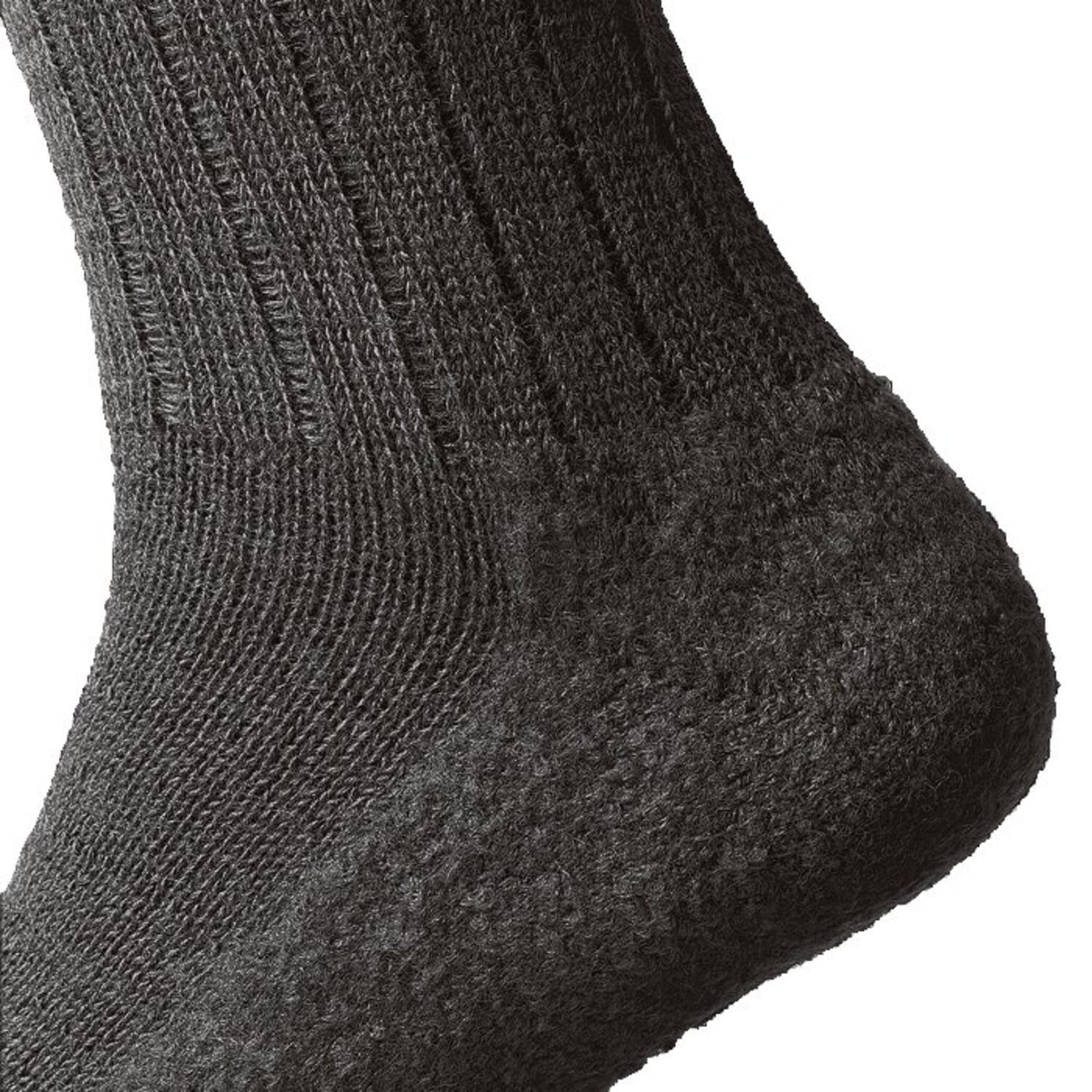 suddenly Give rights Out Woolen Socks with Felt Sole, Anthracite | Manufactum
