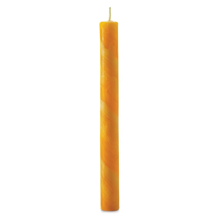 Candela di cera d'api