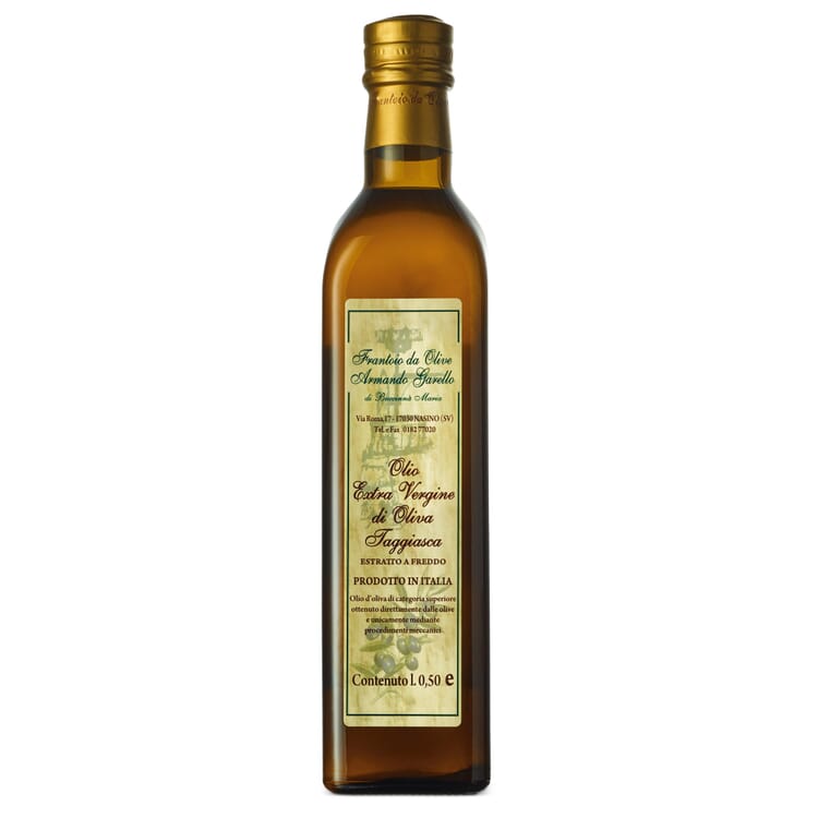 Huile d'olive de Ligurie "Armando Garello, Flacon de 500 ml