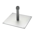 Parasol stand steel plate