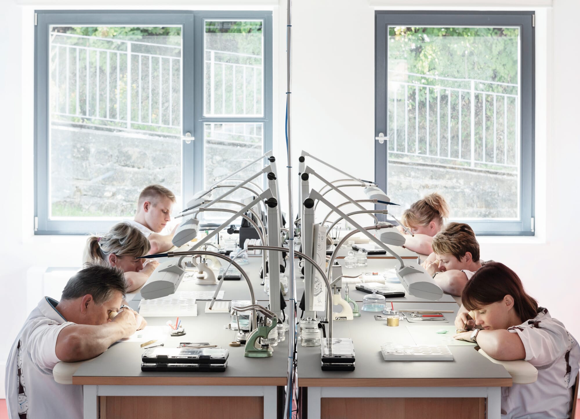 Nomos Glashütte Tangente Steel Back Herenhorloge | Manufactum