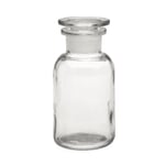 Storage bottle with glass stopper Capacity 250 ml Colorless