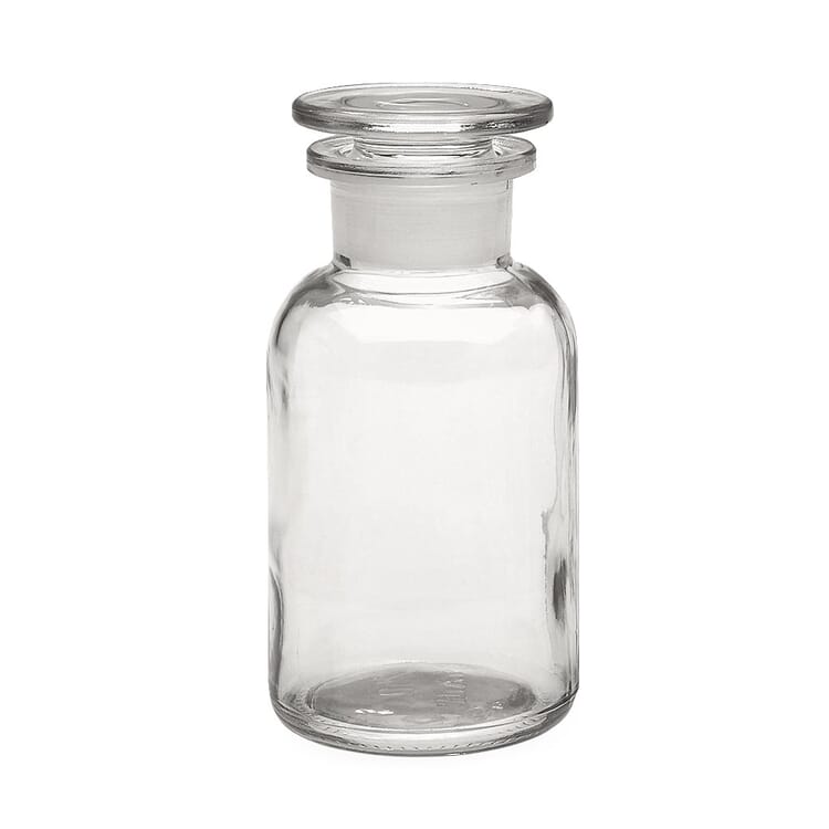 Storage Bottle with Glass Stopper, Capacity 250 ml