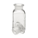 Vierkantflasche Glas Volumen 100 ml Klar