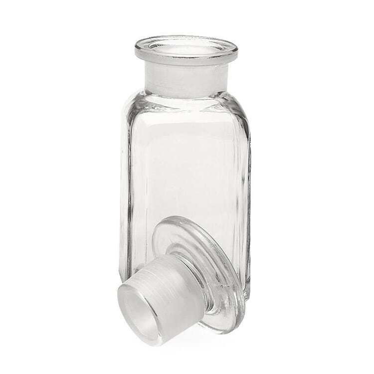 Vierkantflasche Glas, Volumen 100 ml