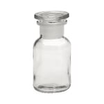 Vorratsflasche mit Glasstopfen Volumen 100 ml Farblos