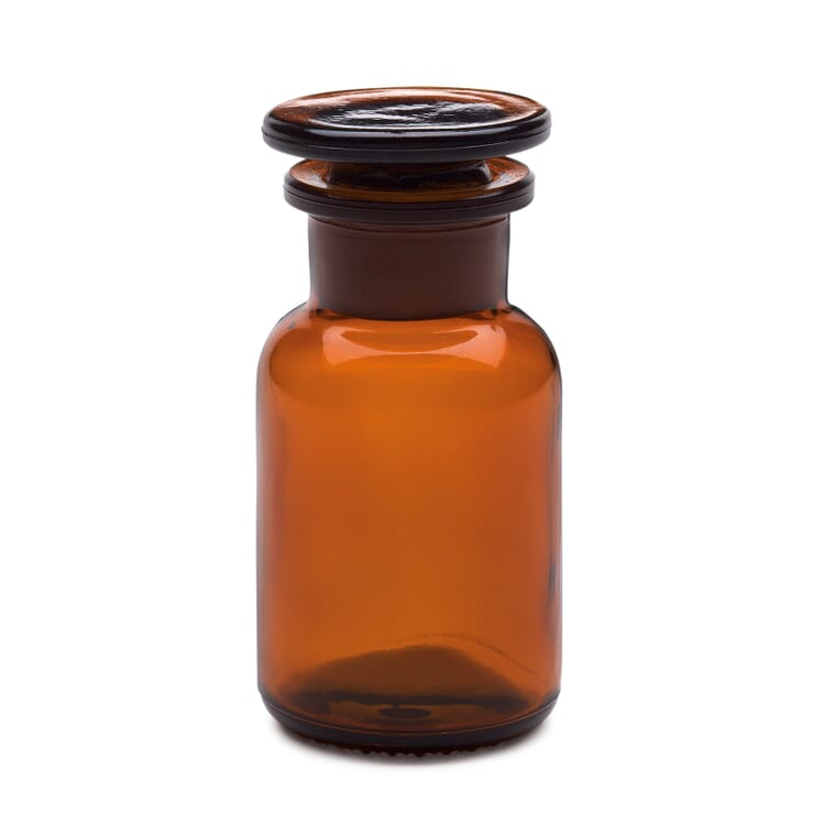 Storage Bottle with Glass Stopper, Capacity 100 ml