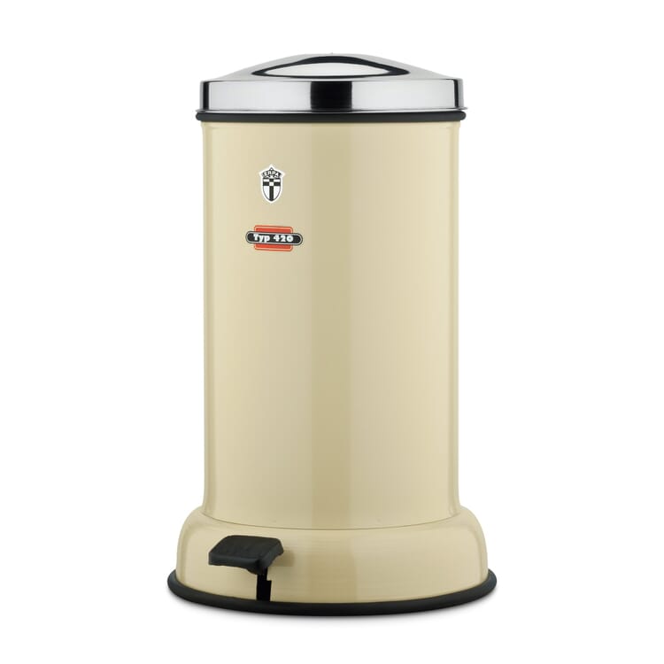 Pedal bin sheet steel, 15 liters