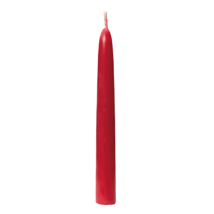 Christmas Tree Candles Beeswax, Red